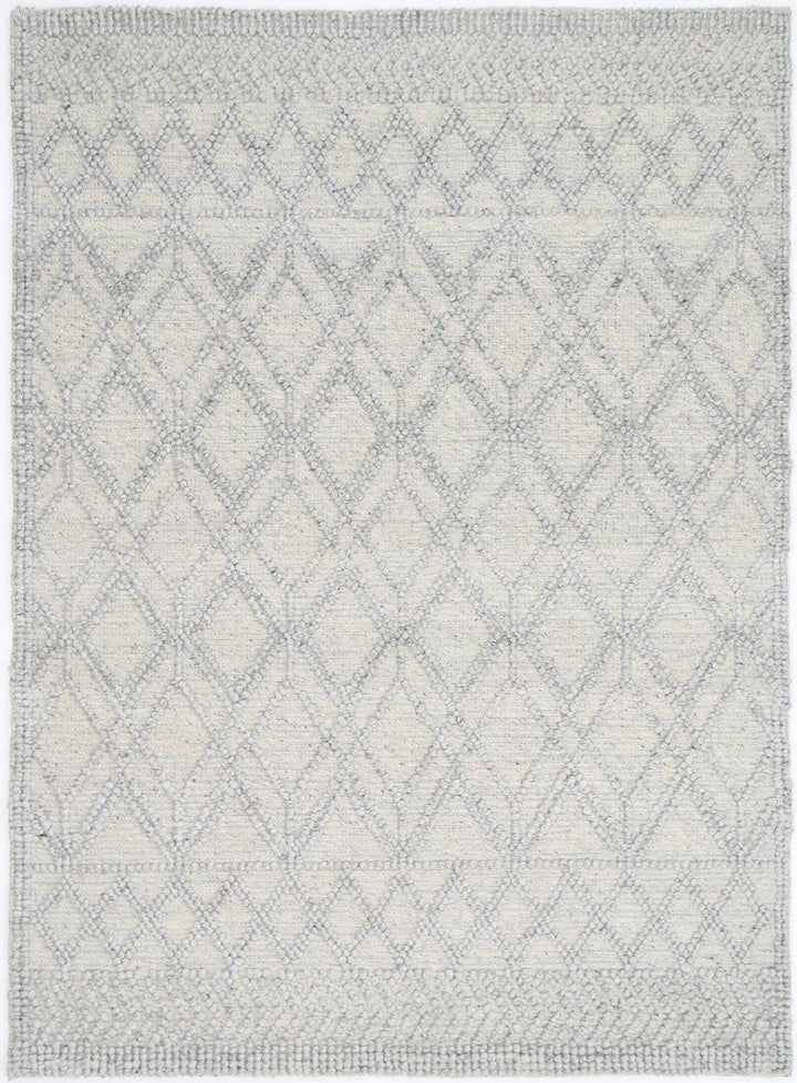 Himalaya Cobblestone Tribal Grey Wool Rug - DLB Furniture