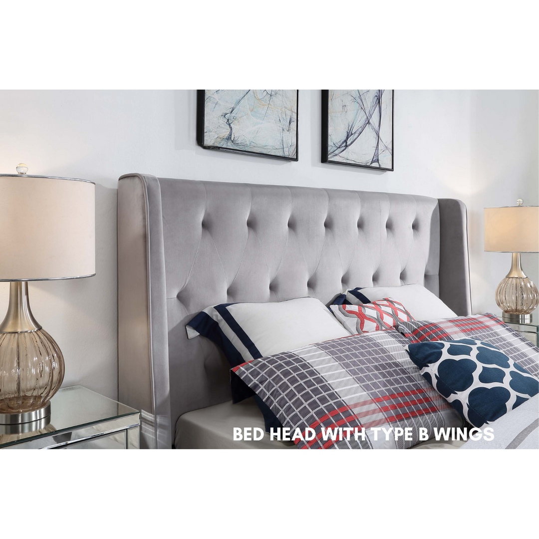 Merida Double Velvet Bed