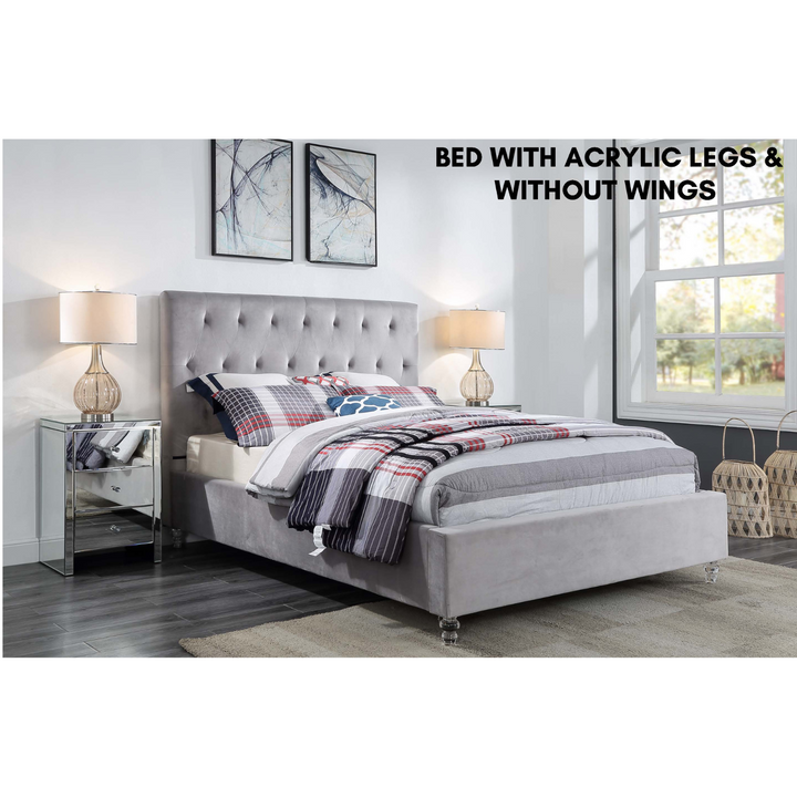 Merida Double Velvet Bed