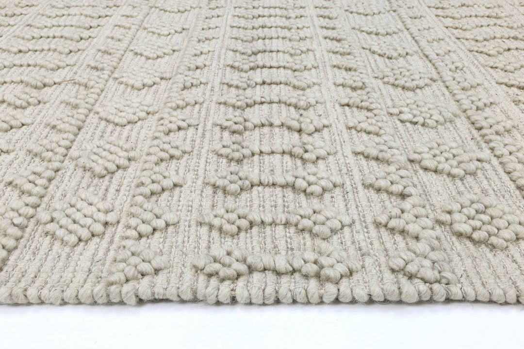 Himalaya Fine Tribal Natural Wool Rug - DLB Furniture