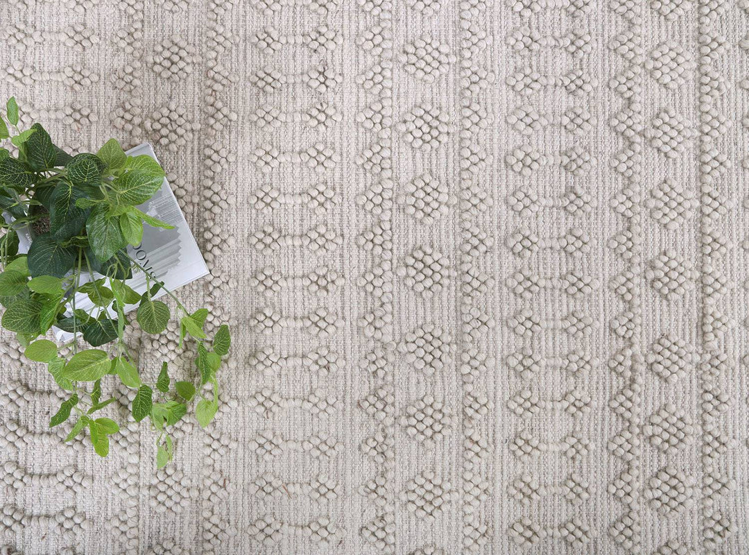 Himalaya Fine Tribal Natural Wool Rug - DLB Furniture
