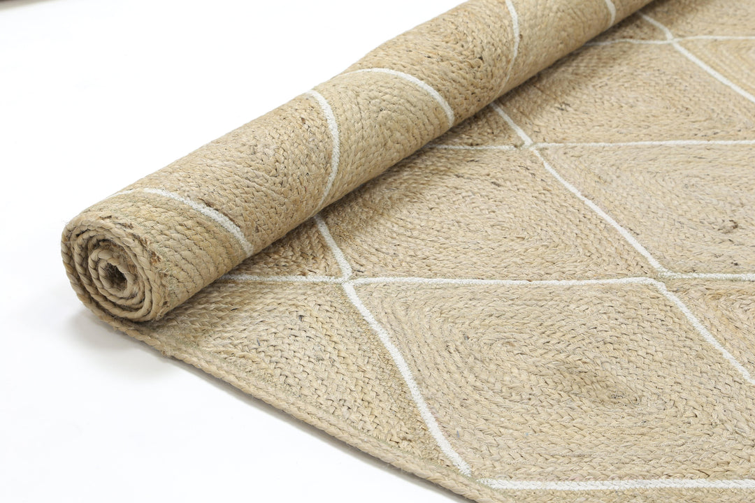 Artisan Pearl Diamond Rug - DLB Furniture