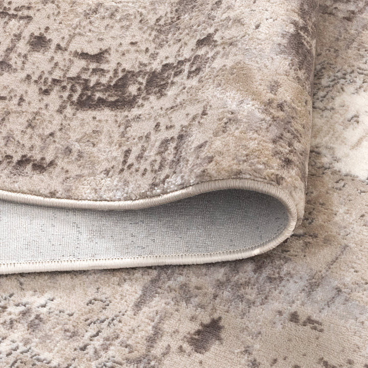 Atina Distressed Abstract Beige Grey Rug - AT01 - DLB Furniture