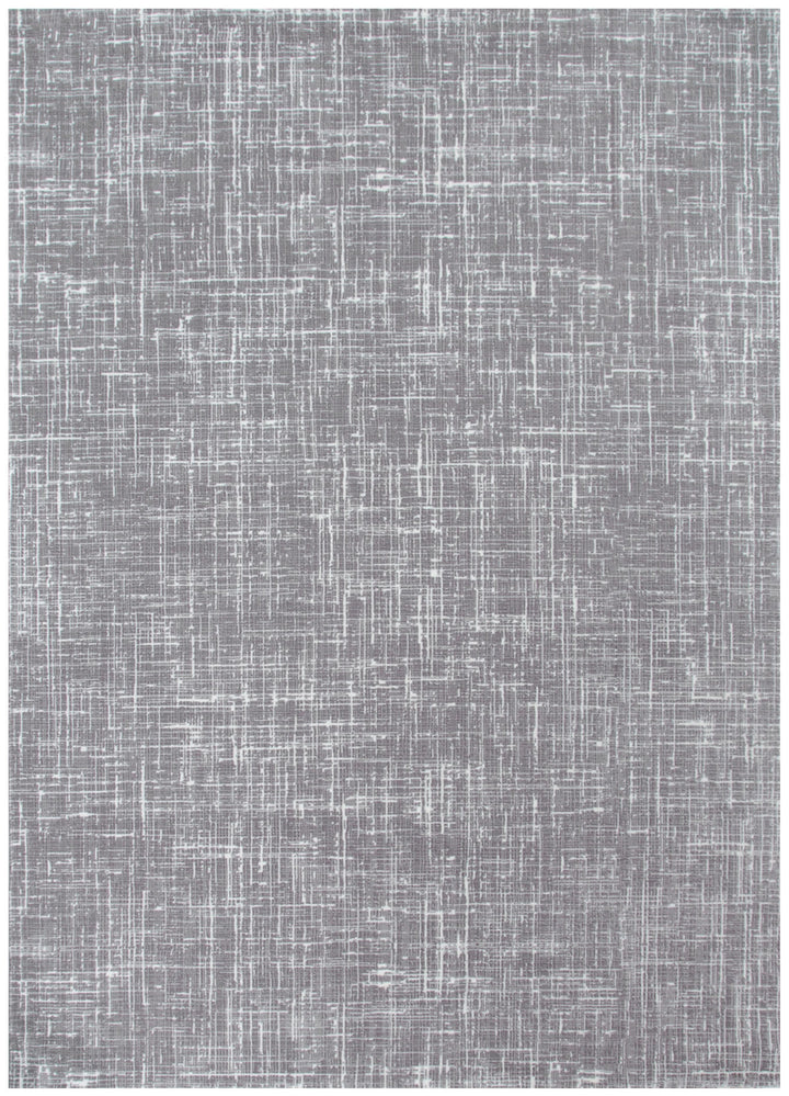 Atina Distressed Geo Lines Grey Rug - AT02 - DLB Furniture
