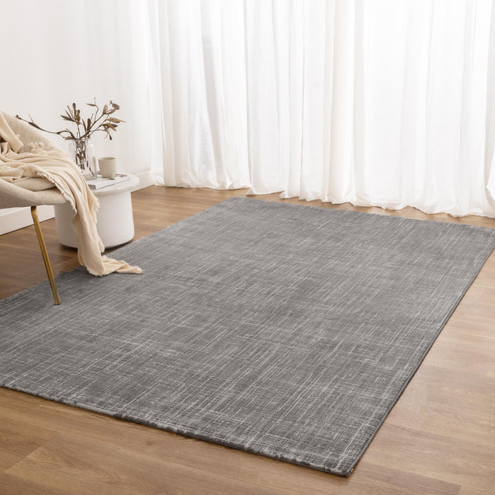 Atina Distressed Geo Lines Grey Rug - AT02 - DLB Furniture