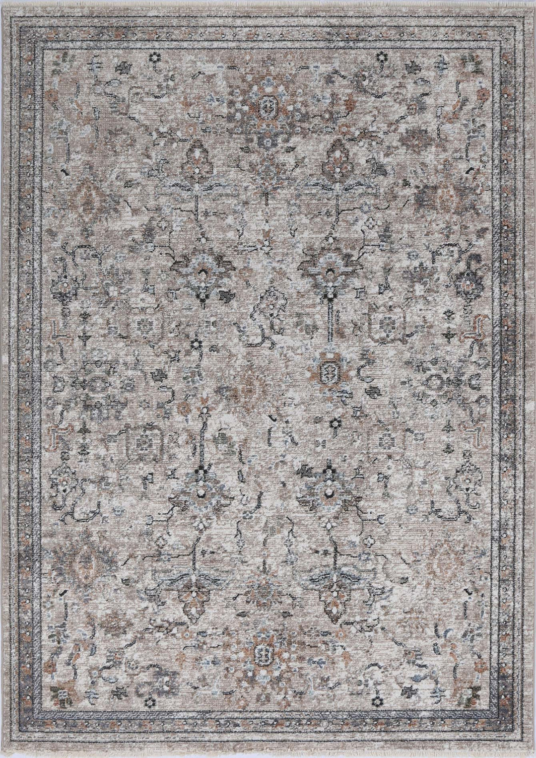 Baile Vintage Parklane Beige Rug - DLB Furniture