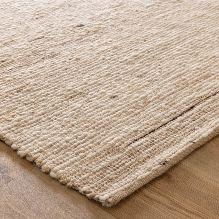 Mackay Beige Wool & Jute rug - DLB Furniture
