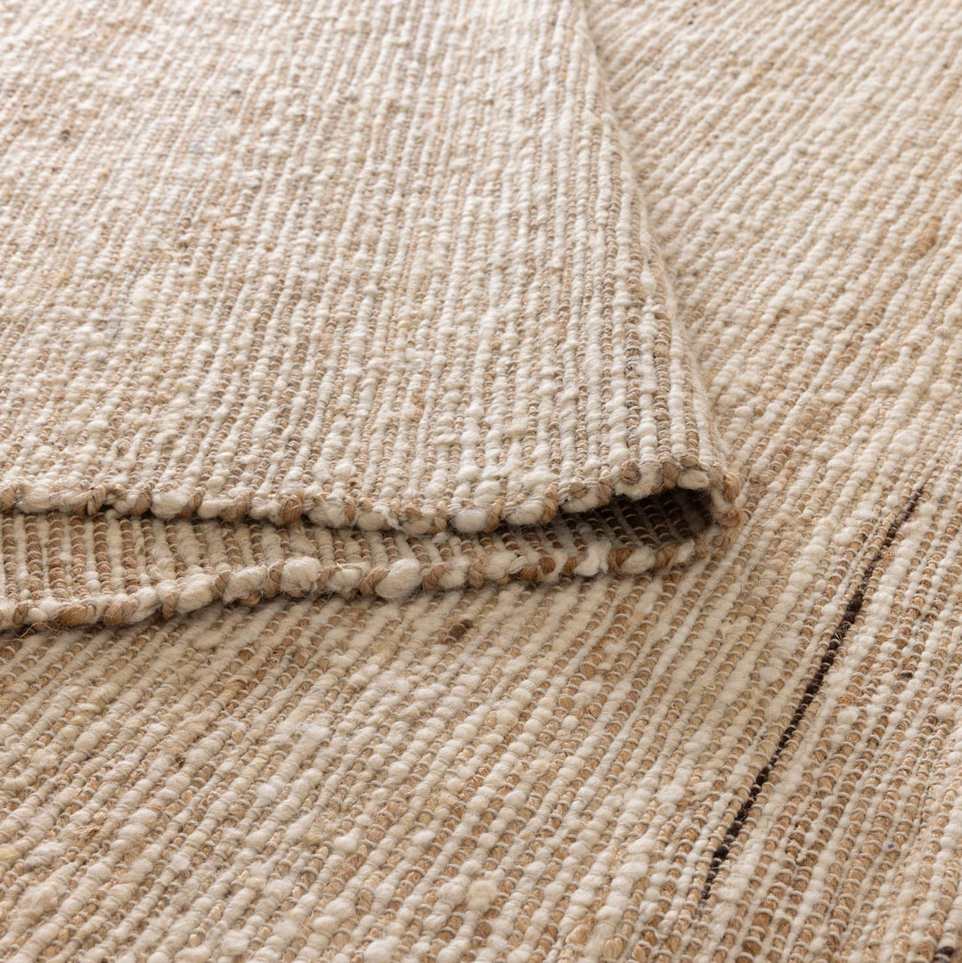 Mackay Beige Wool & Jute rug - DLB Furniture