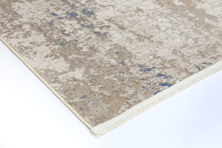 Bohemian Paradise One Modern Beige Blue Rug - DLB Furniture
