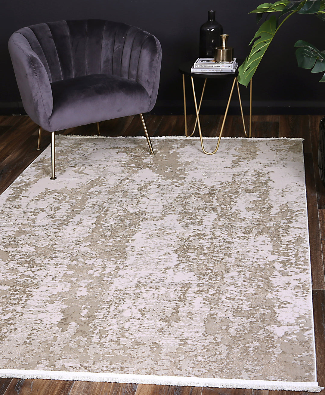 Bohemian Paradise One Modern Beige Rug - DLB Furniture