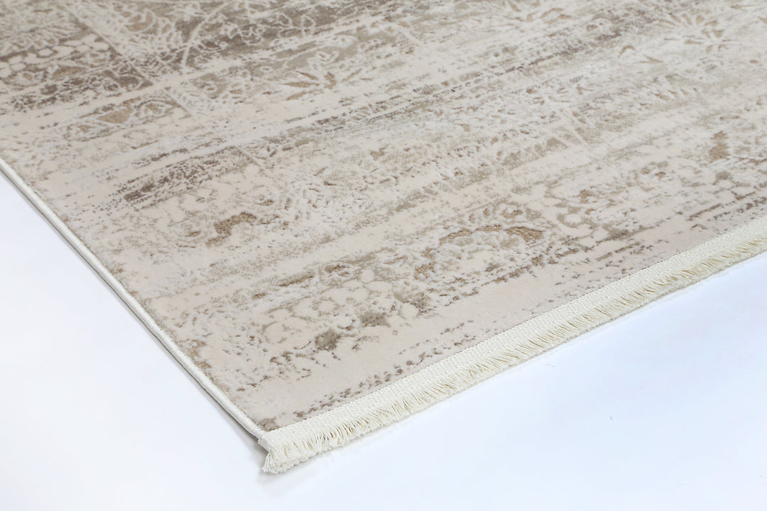 Bohemian Paradise Solid Beige Modern Rug - DLB Furniture