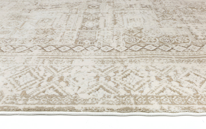 Bohemian Paradise Panel Beige Rug - DLB Furniture