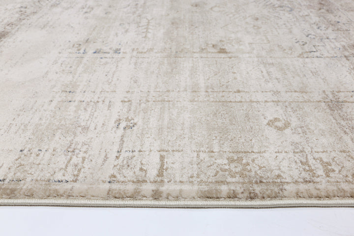 Bohemian Paradise Traditional Beige Blue Rug - DLB Furniture