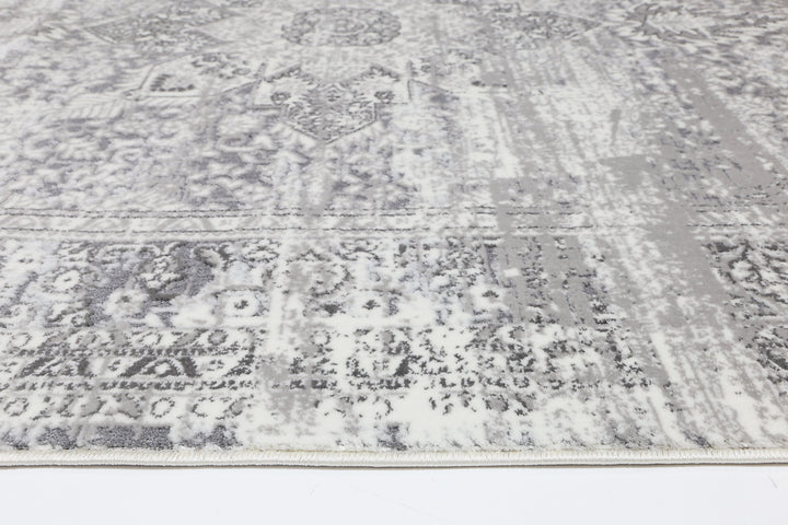 Bohemian Paradise Medalion Grey Rug - DLB Furniture