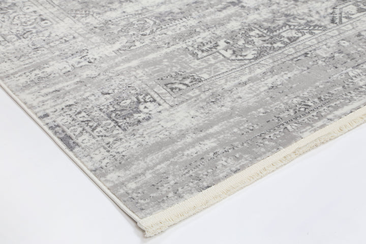 Bohemian Paradise Medalion Grey Rug - DLB Furniture
