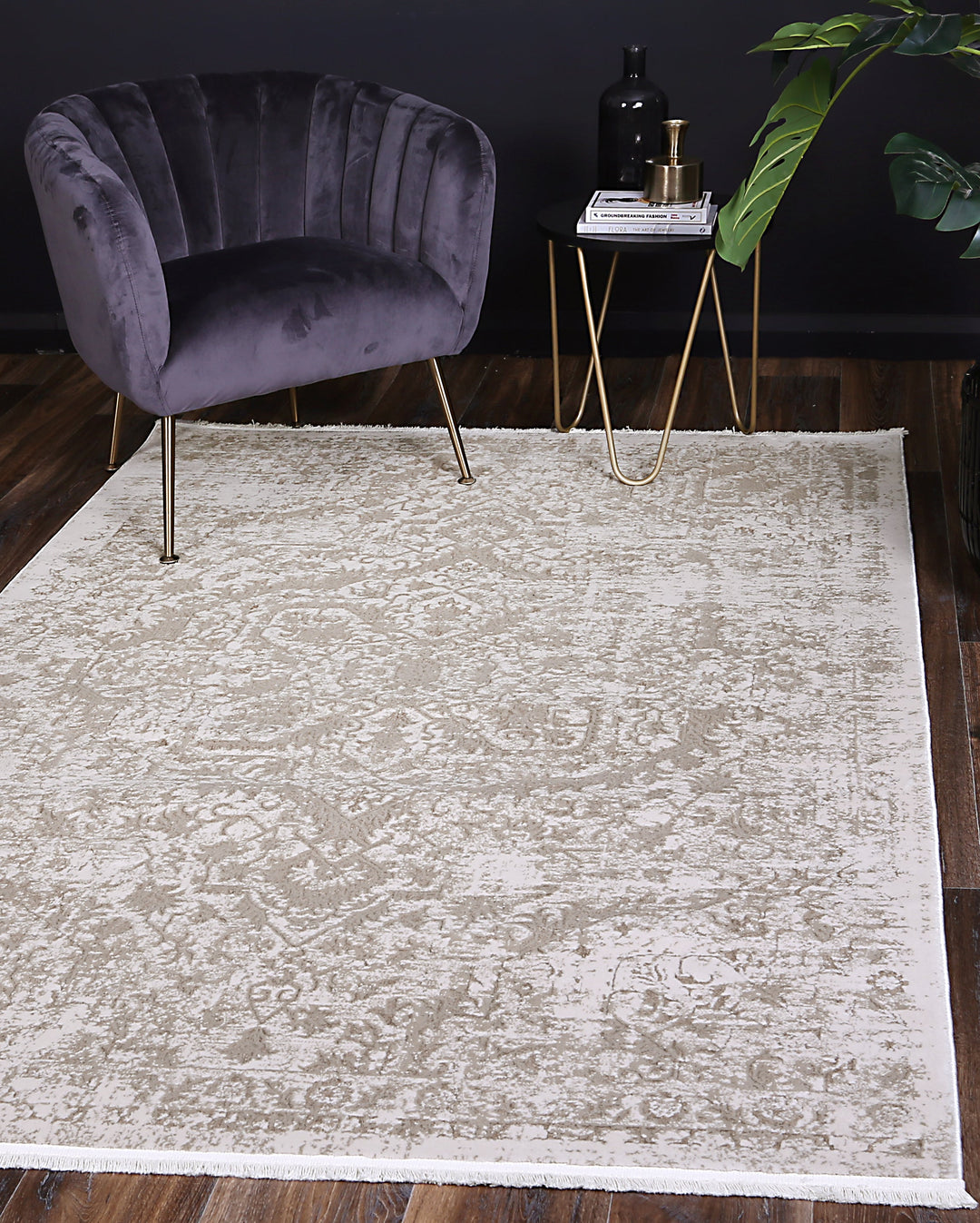 Bohemian Paradise Vintage Beige Rug - DLB Furniture