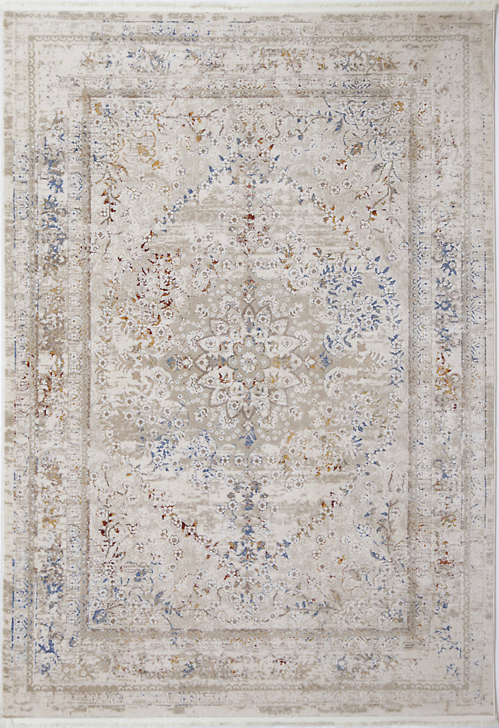 Bohemian Paradise Vintage Beige Multi Rug - DLB Furniture