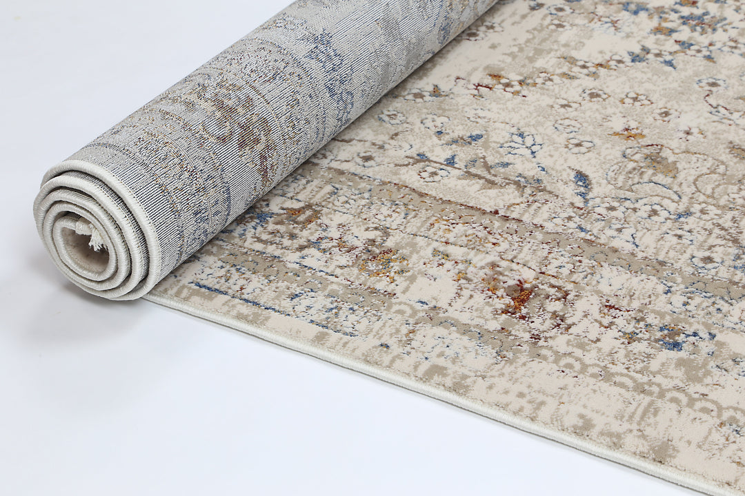 Bohemian Paradise Vintage Beige Multi Rug - DLB Furniture