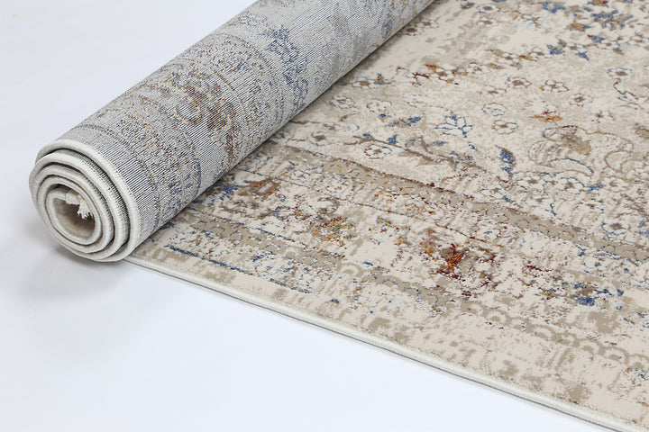 Bohemian Paradise Vintage Beige Multi Rug - DLB Furniture