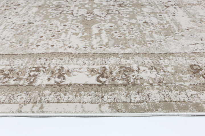 Bohemian Paradise Vintage Medalion Beige Rug - DLB Furniture