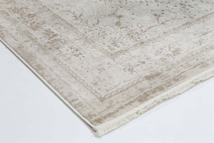 Bohemian Paradise Vintage Medalion Beige Rug - DLB Furniture