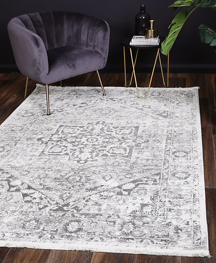 Bohemian Paradise Classic Vintage Grey Rug - DLB Furniture