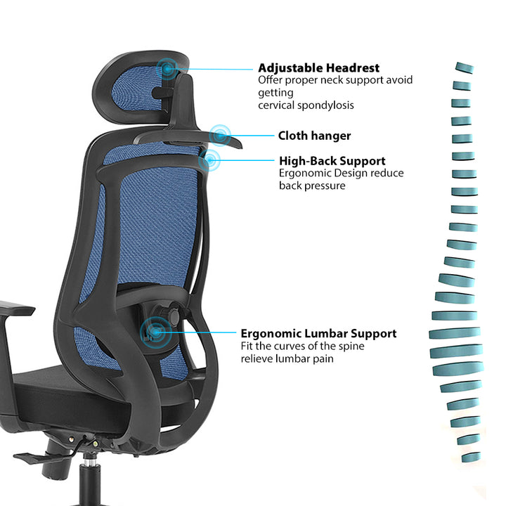 Bonnie Ergonomic Office Chair - DLB Furniture