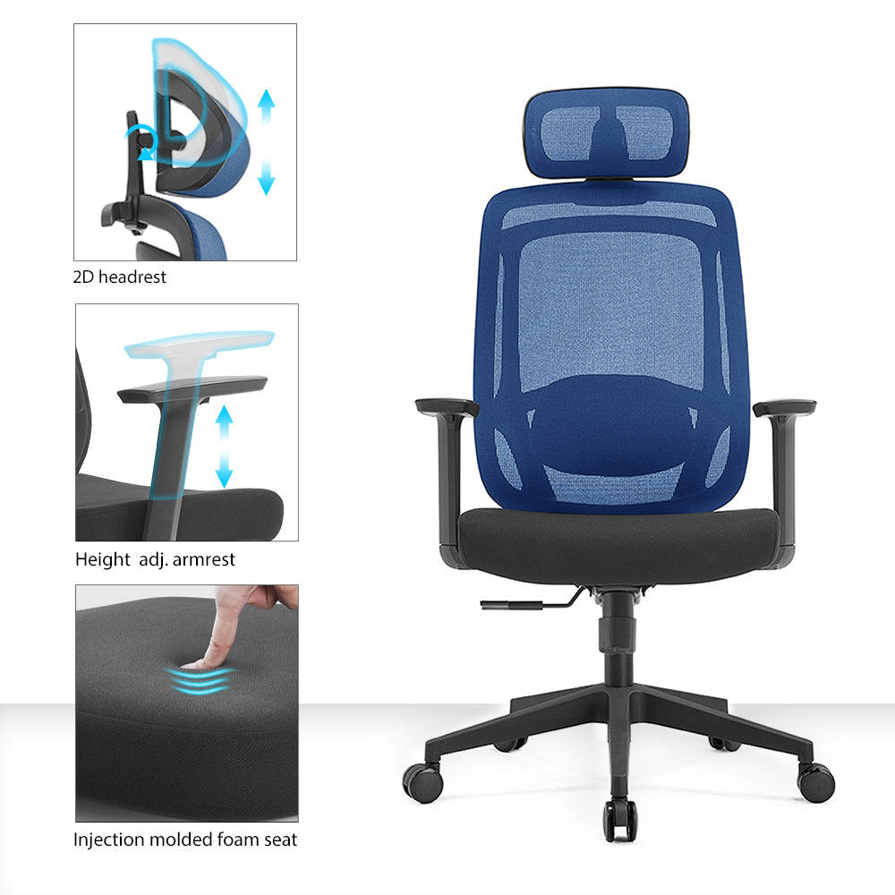 Bonnie Ergonomic Office Chair - DLB Furniture