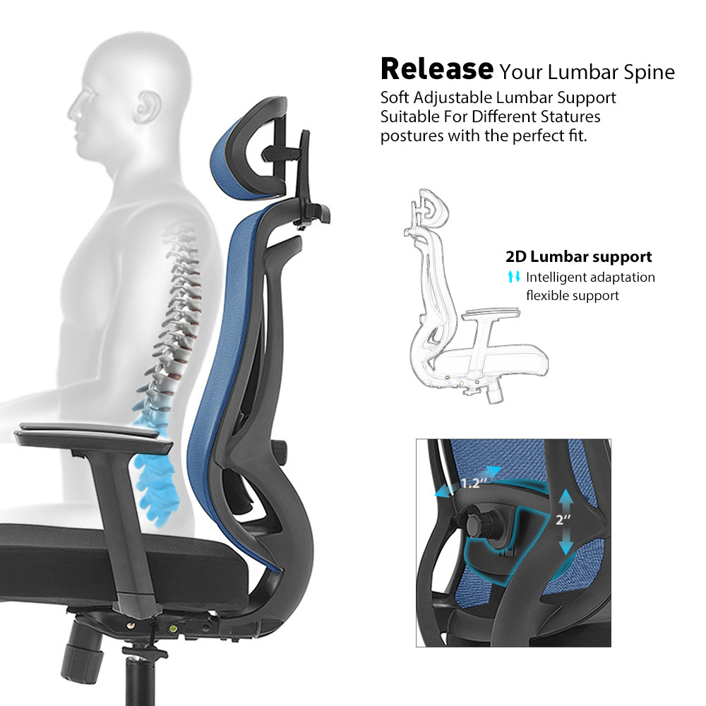 Bonnie Ergonomic Office Chair - DLB Furniture