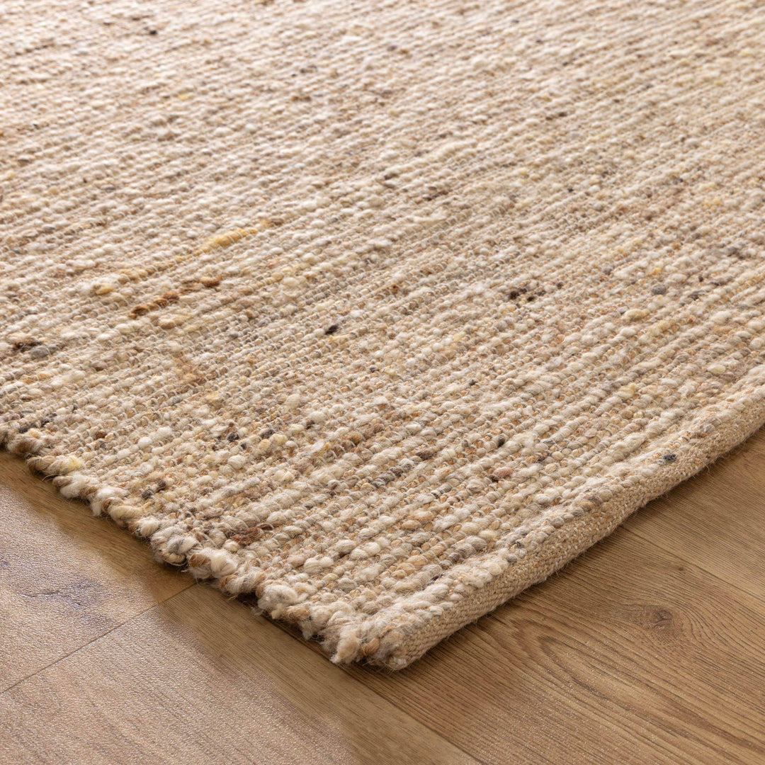 Mackay Camel Wool & Jute Rug - DLB Furniture