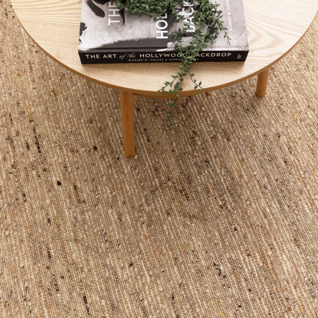 Mackay Camel Wool & Jute Rug - DLB Furniture