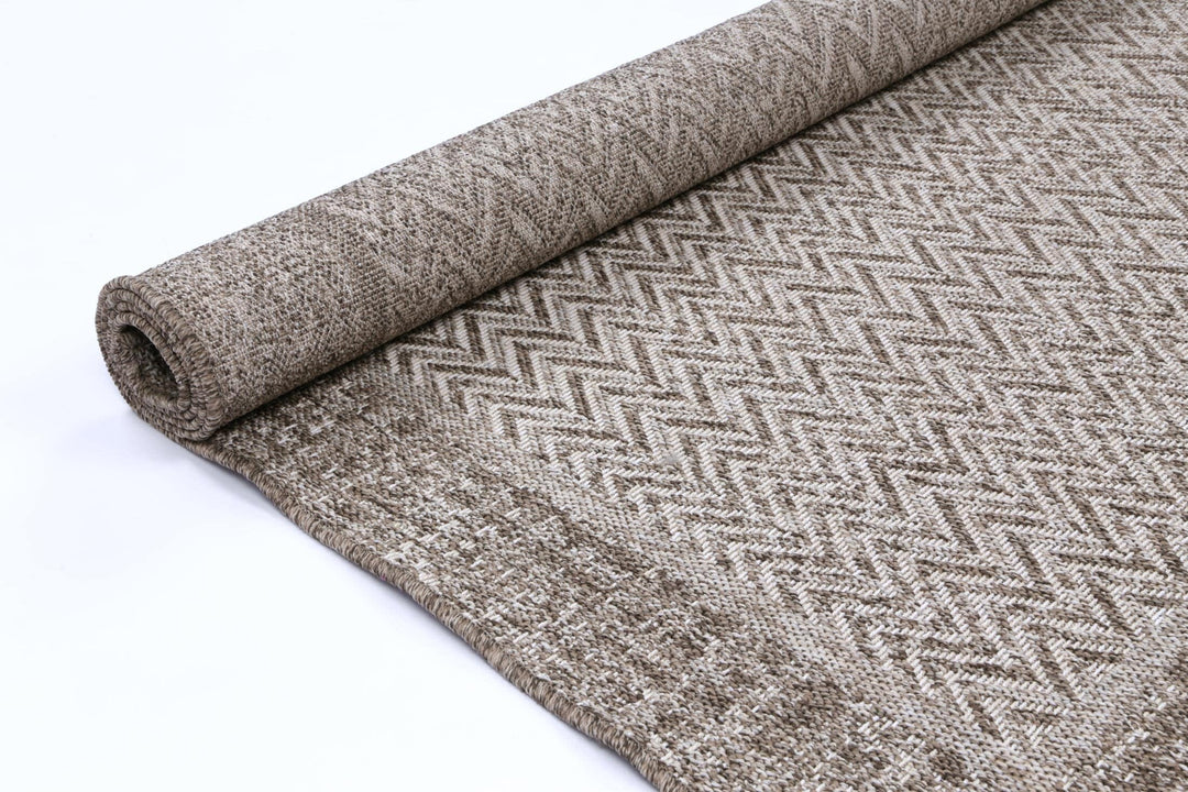 Capri Weiss Natural Boarder Rug - DLB Furniture