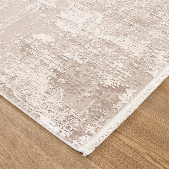 Chateau Distressed Beige and White Rug - CH07 - DLB Furniture