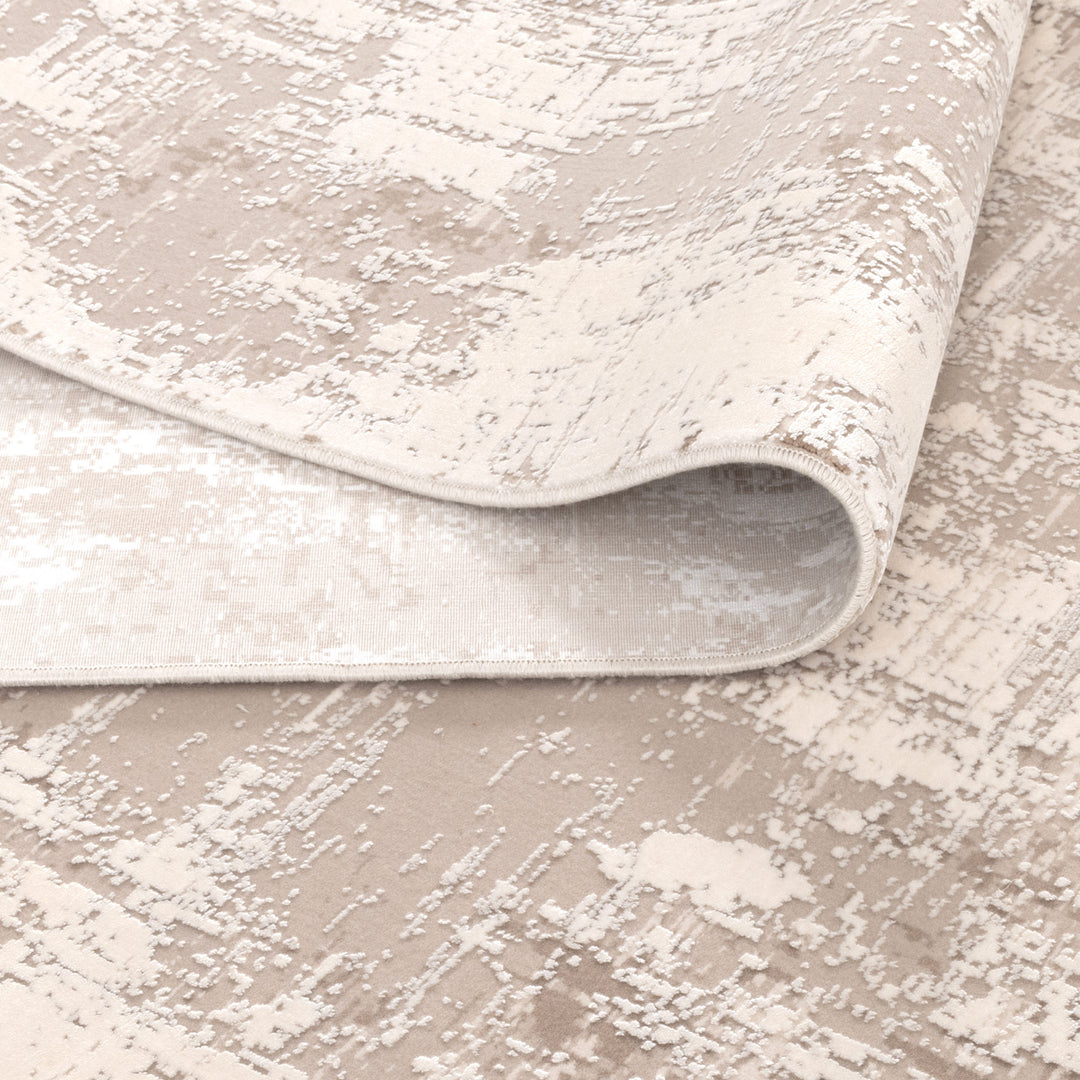 Chateau Distressed Beige and White Rug - CH07 - DLB Furniture