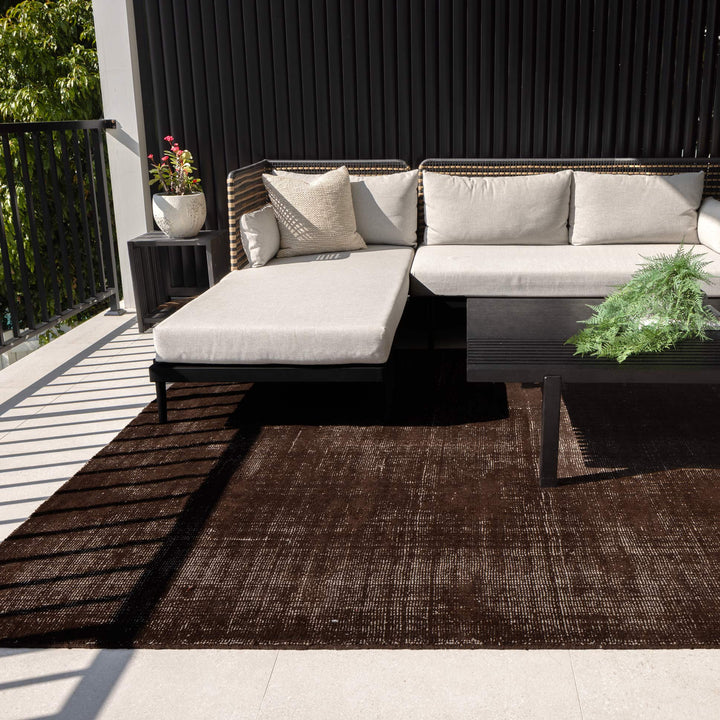 Harbour Chocolate Brown Indoor Outdoor Rug: New Arrival SKU: HARB240CHOC - DLB Furniture