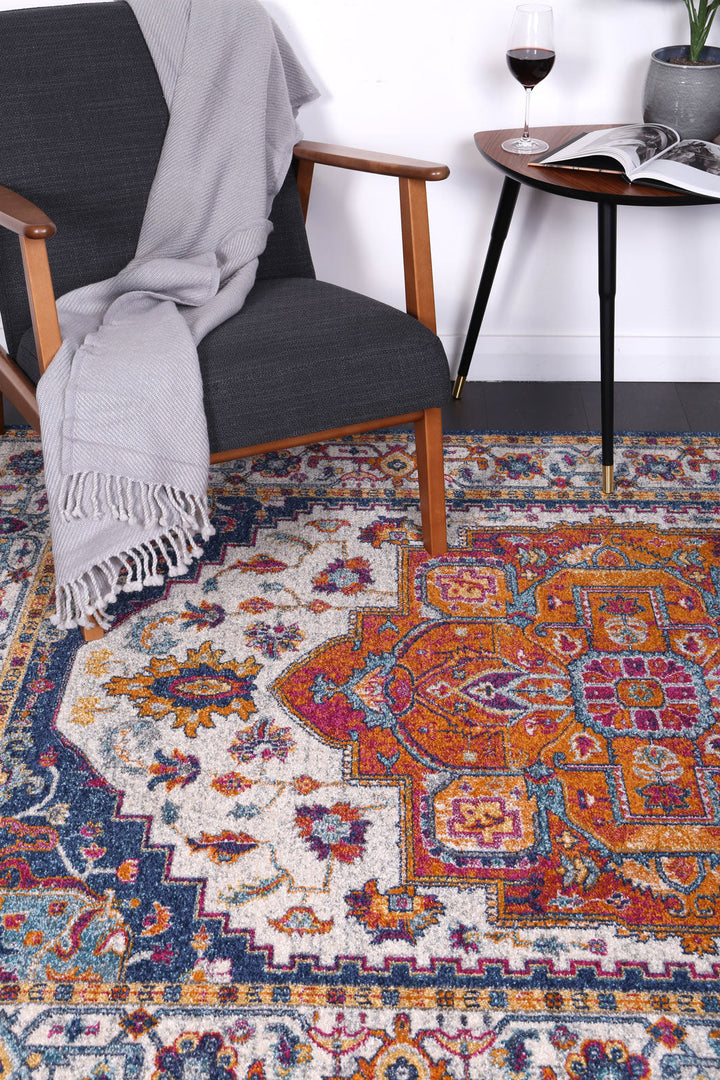 Delicate Vibrance Multi-Coloured Rug - DLB Furniture