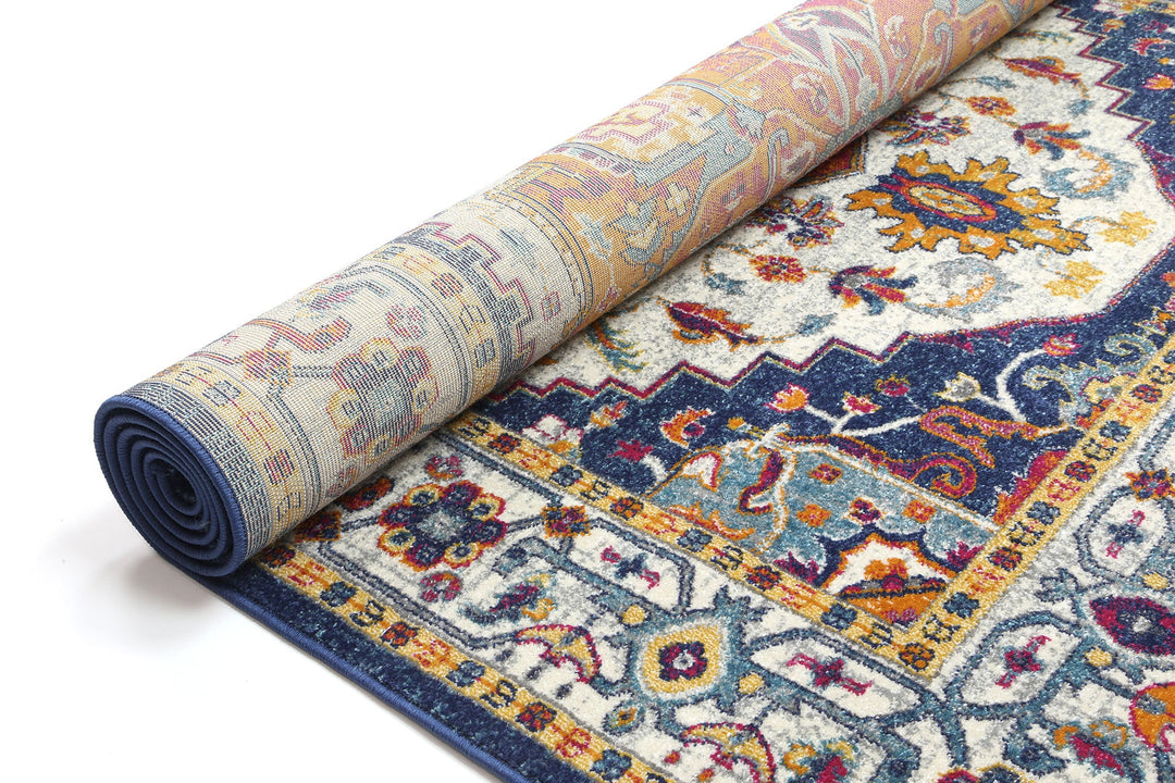 Delicate Vibrance Multi-Coloured Rug - DLB Furniture