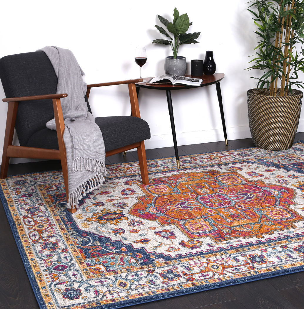Delicate Vibrance Multi-Coloured Rug - DLB Furniture