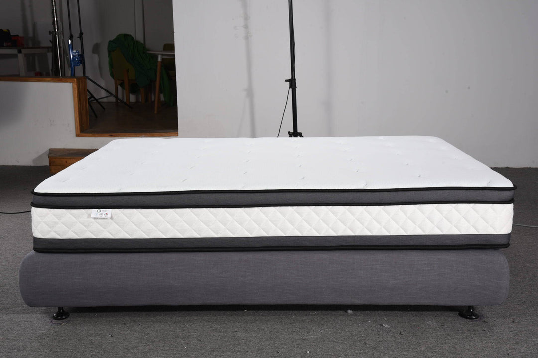 Ariel Pillow Top Gel Memory Foam King Mattress - Easy Home Furniture