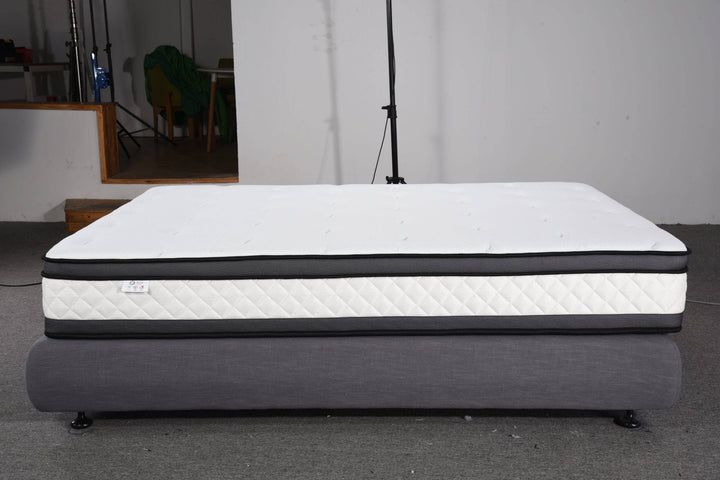 Ariel Pillow Top Gel Memory Foam King Mattress - Easy Home Furniture