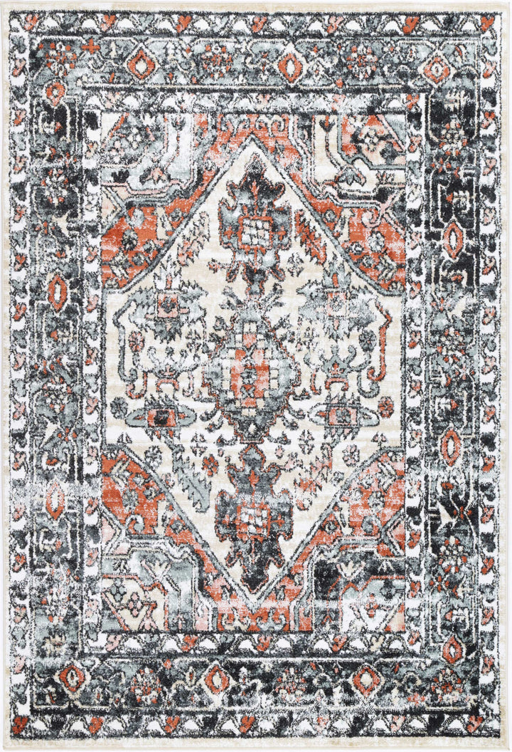 Estate Manor Traditional Beige Rug - 02BEIG
