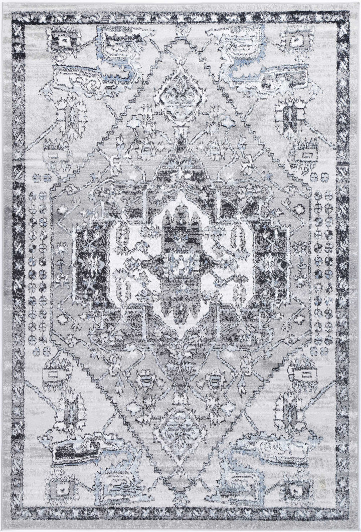 Estate Lynnwood Hall Traditional Grey Rug - 05GREY