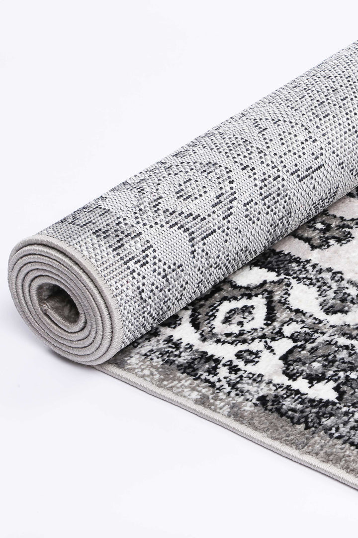 Estate Safra Traditional Grey Rug - DLB Furniture