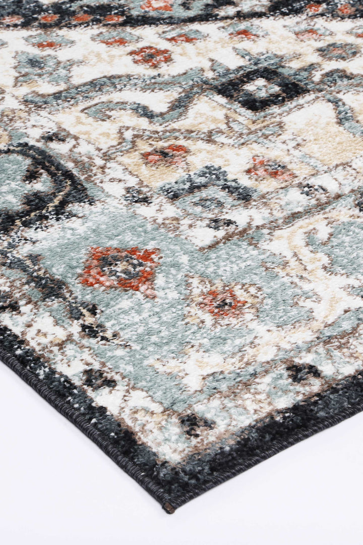 Estate Baltimore Traditional Charcoal Rug - DLB Furniture