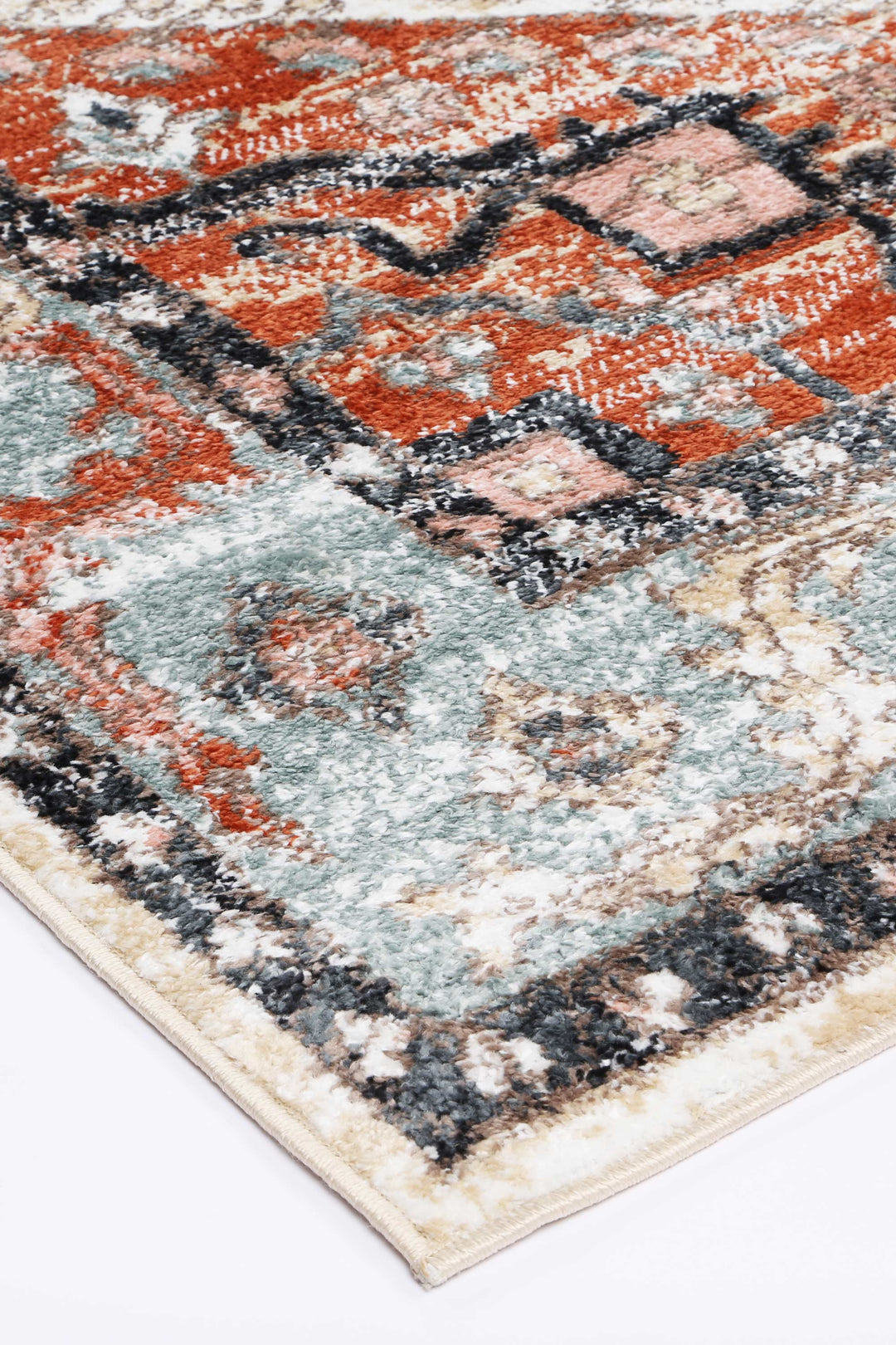 Estate Antilia Traditional Terracotta Rug - DLB Furniture