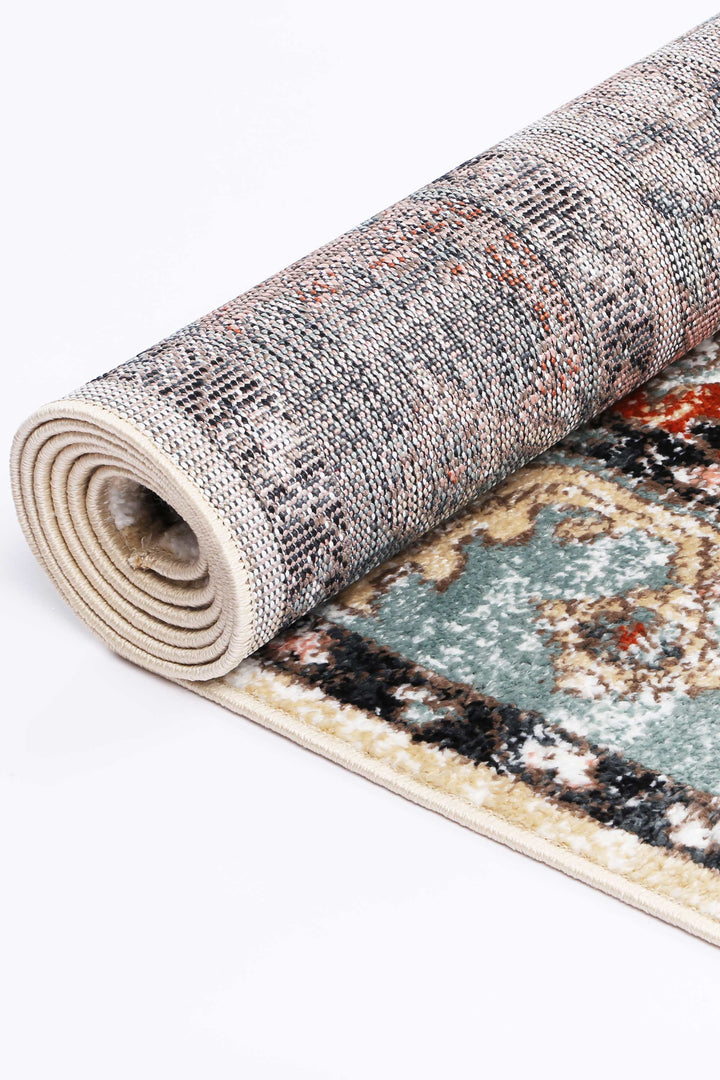 Estate Antilia Traditional Terracotta Rug - DLB Furniture