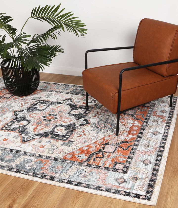 Estate Antilia Traditional Terracotta Rug - DLB Furniture