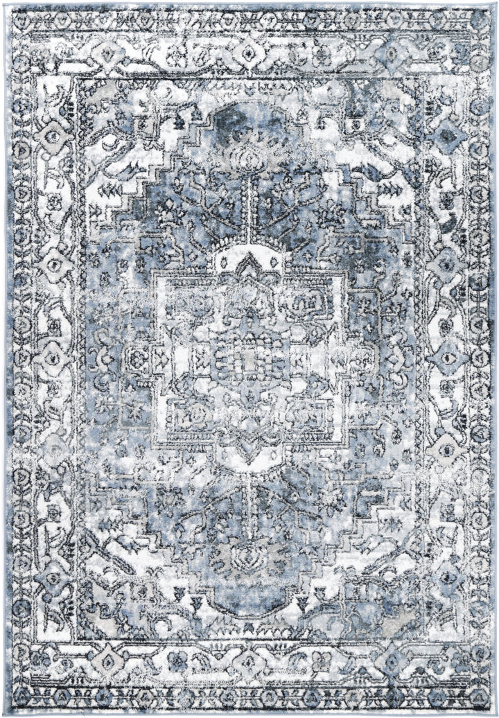 Estate La Palais Traditional Blue Rug - 18BLUE