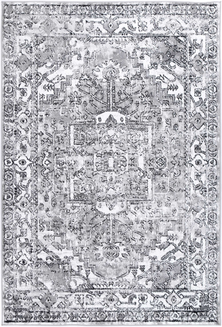 Estate Vatuvara Traditional Grey Rug - 19GREY