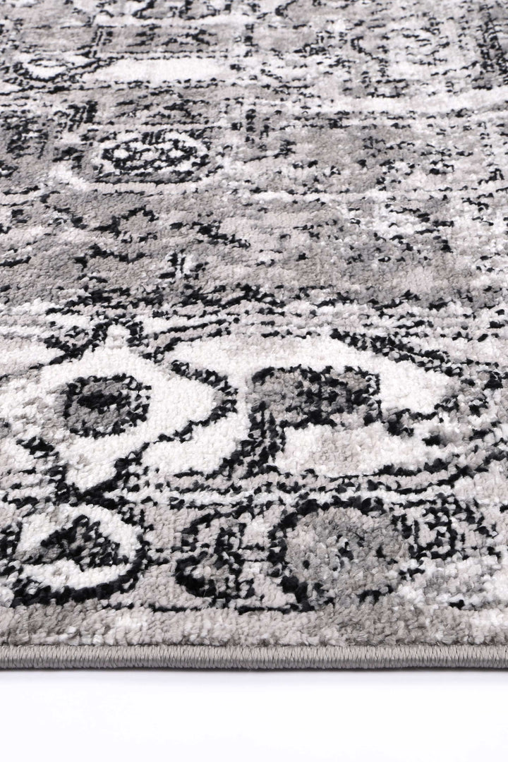 Estate Vatuvara Traditional Grey Rug - 19GREY